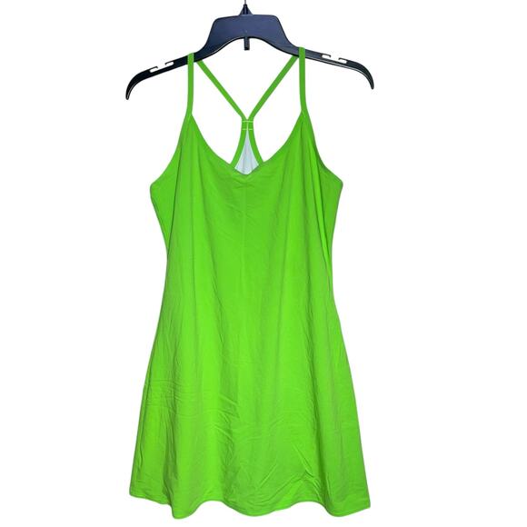 Outdoor Voices Dress Powerpuff Neon Exercise Athletic - Picture 2 of 9